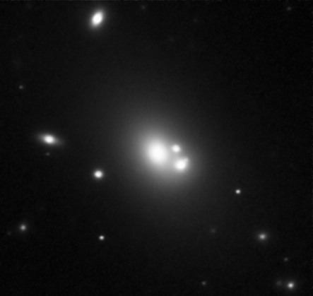 NGC 6166 | Abell 2199 | Hercules | Zentrum